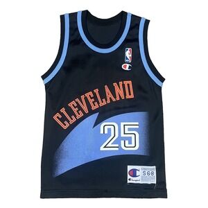 VTG Champion Mark Price Cleveland Cavaliers Jersey #25 Black Youth Small 6-8